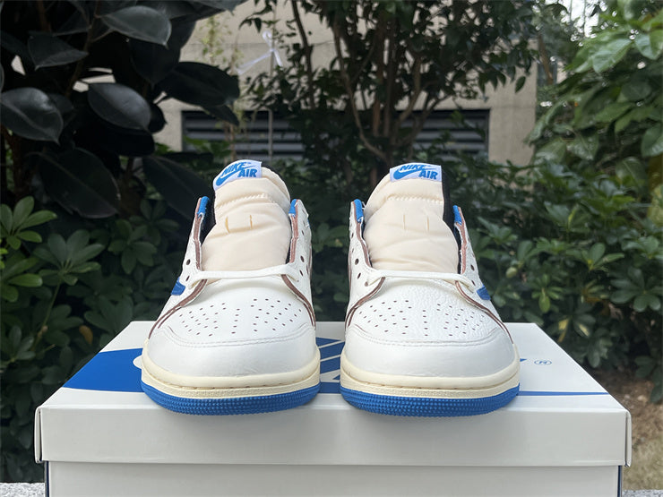 Travis Scott x fragment design x Air Jordan 1 Low OG PK