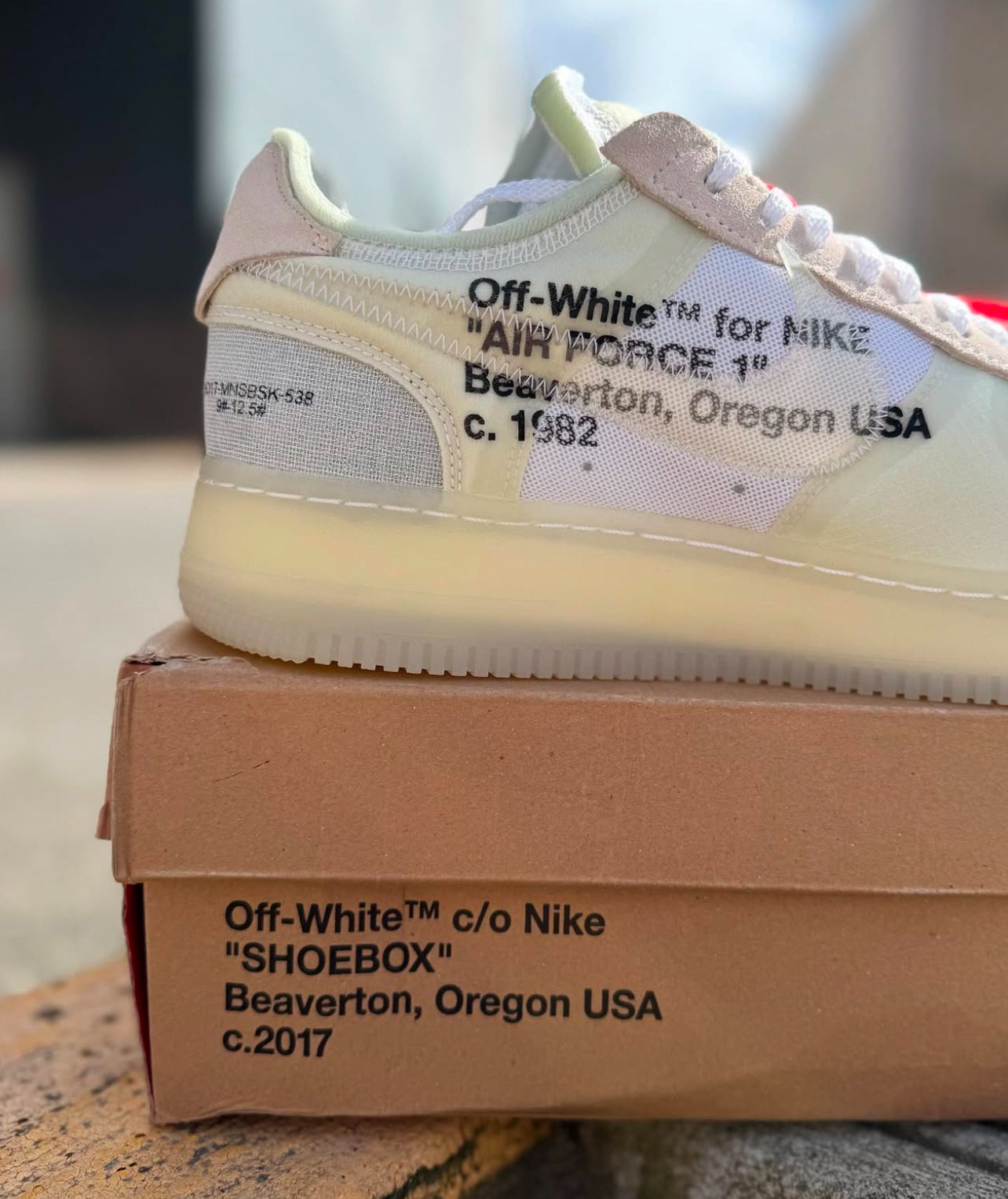 Nike AF1 “OFF WHITTE”