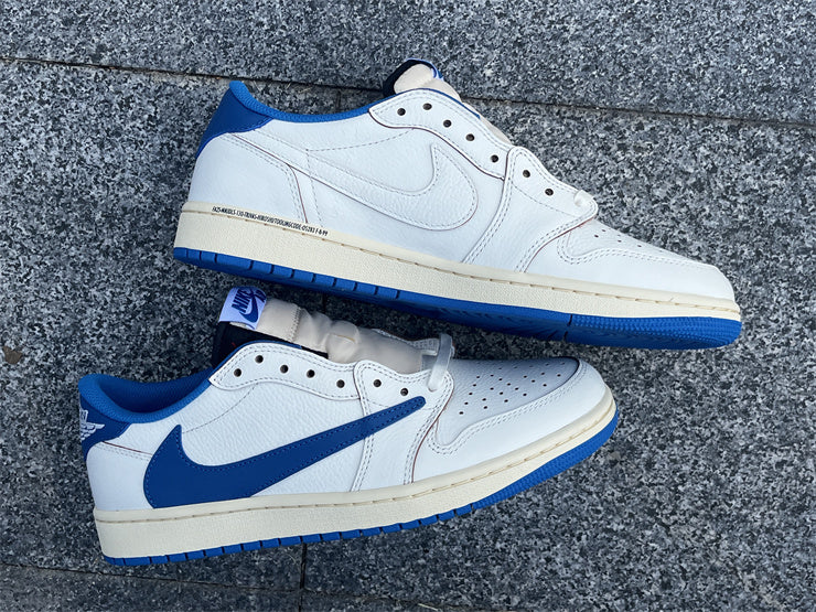 Travis Scott x fragment design x Air Jordan 1 Low OG PK