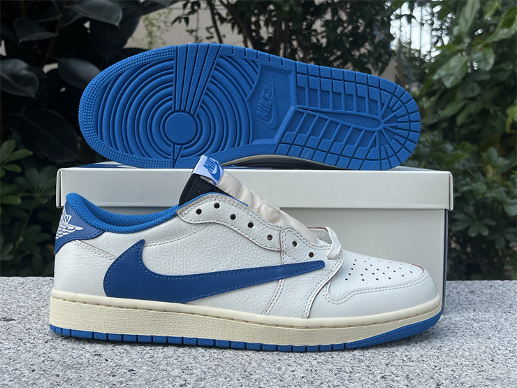 Travis Scott x fragment design x Air Jordan 1 Low OG PK