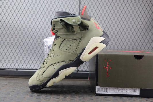 Travis Scott x AJ6 “Medium Olive"