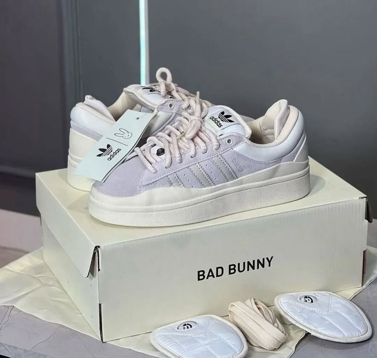Adida campus bab bunny beige