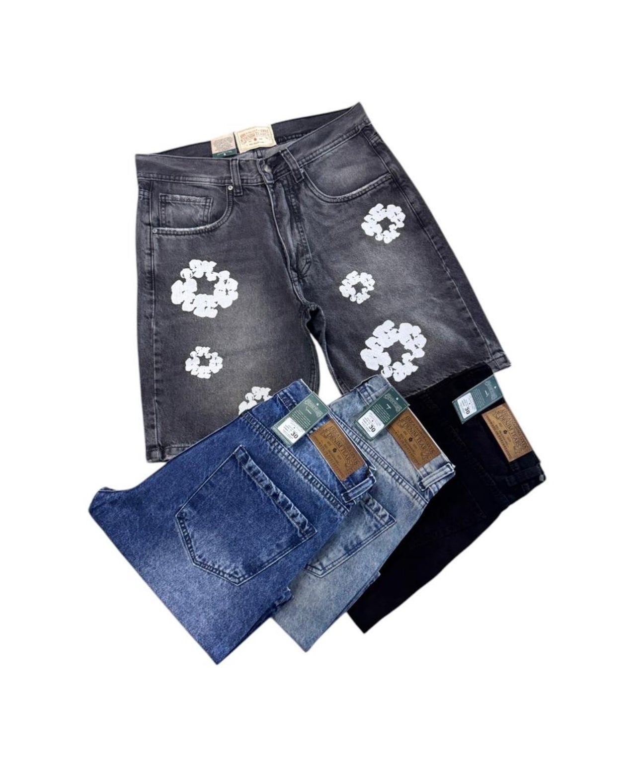 Bermuda Jeans tropical