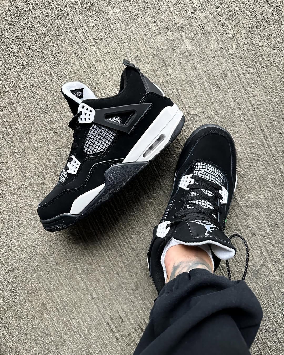 Jordan Retro 4 whitte